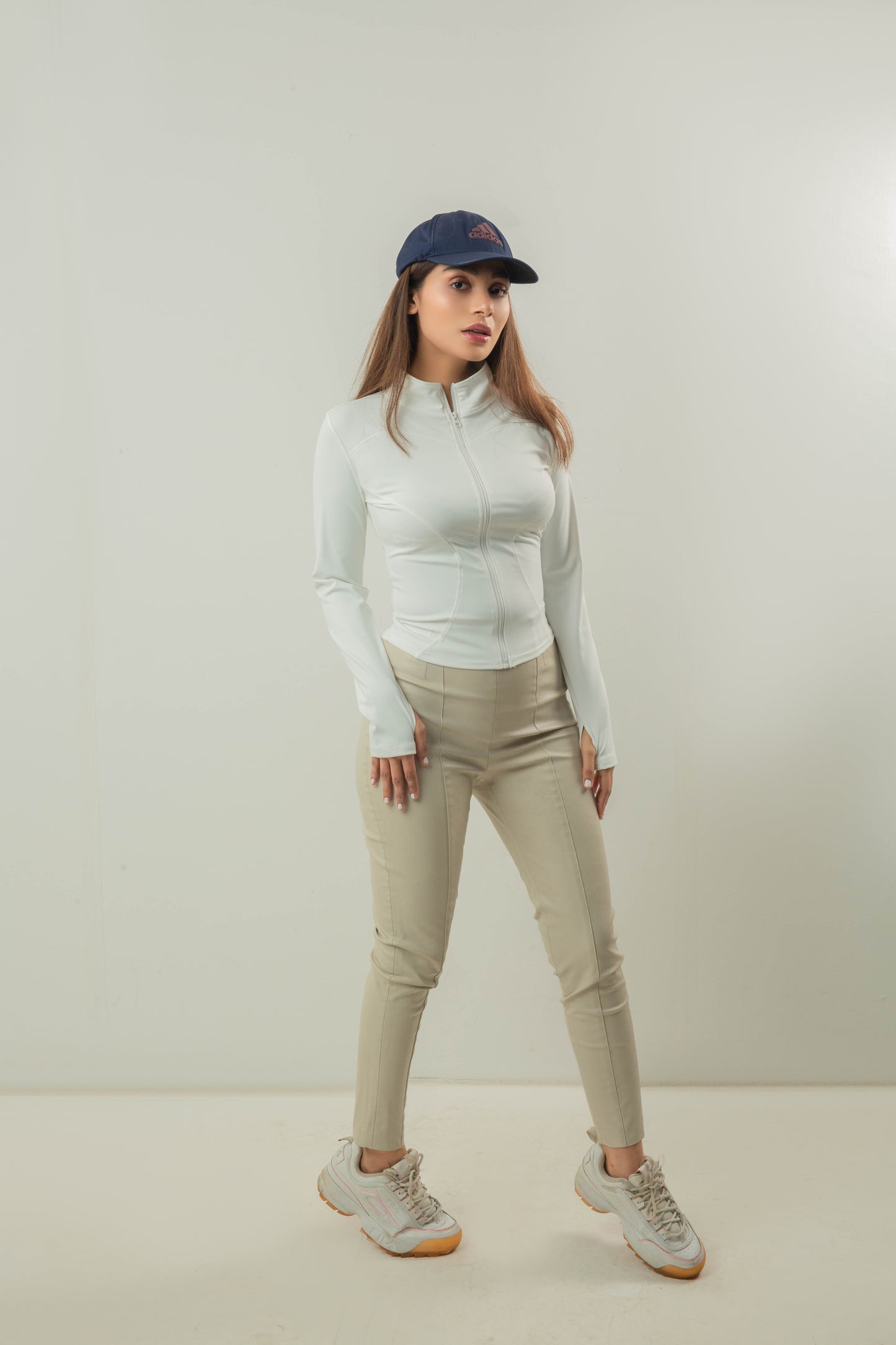 THUMB JACKET-WHITE