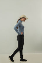 THUMB JACKET-ASH BLUE