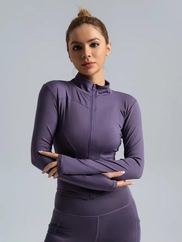 THUMB JACKET-PURPLE